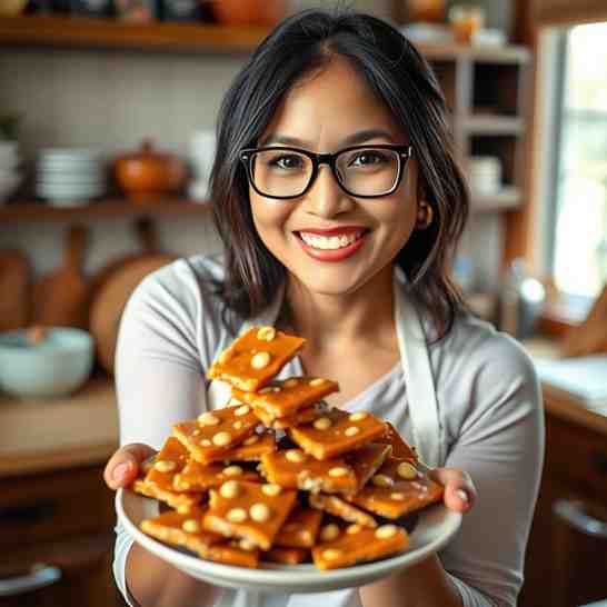 Delicious Ka'i Ladrillo - Peanut Molasses Brittle Recipe